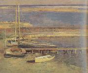 Boats at a Landing (nn02)